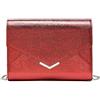 Miss Lulu Pochette Donna Elegante con Glitter, Adatta per Il Ballo, La Festa, Sposa, Pochette e Clutch di Stile Formale