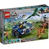 LEGO Jurassic World Evasione di Gallimimus e Pteranodonte, Playset da Costruire con le Figure dei Dinosauri, per Bambini dagli 8 Anni in su, 75940