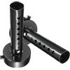 Kacepar Silenziatore moto, 48mm DB Killer Universale Moto Muffler Baffle, Silenziatore universale per tubi di scarico, Silenziatore rimovibile, Nero, 2 pezzi