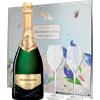 Champagne Vranken - Demoiselle EO - Brut Tête de Cuvée - Cofanetto 2 flute