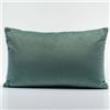 Maddalena Home Cuscino rettangolare ricamo intreccio 32 x 50 cm