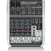 BEHRINGER QX602-MP3 XENYX MIXER 6 CANALI LETTORE MP3/USB EFFETTI VOCE KARAOKE REVERBERO/DELAY +48V