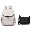 Kipling City Pack S, Zaino Donna, Grigio (Grey), Taglia unica IZELLAH, Borse a Tracolla, Donna, Nero Noir, Taglia unica
