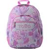 TOTTO Ma04eco002-2416n-6hf, Zaino Unisex-Bambini e Ragazzi, Rosa, L
