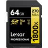Lexar [Pronta consegna] Lexar SDXC UHS II 1800x 64GB