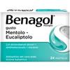 RECKITT BENCKISER H.(IT.) SpA Benagol - Per i primi sintomi del mal di gola - Gusto Mentolo Eucalipto - 24 pastiglie