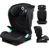 LIONELO Neal seggiolino auto 15-36 kg Isofix i-Size regolazione dello schienale a 3 livelli protezione laterale regolazione altezza del poggiatesta ventilazione (Nero)