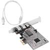 CYA Scheda Controller PCI Express X1 PCI-E FireWire 1394A IEEE1394 3 Porte per Desktop