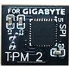 NUHFUFA Modulo di sicurezza TPM 2.0 di ricambio SPI 12pin (12pin-1) modulo di sicurezza per accessori piattaforma GIGABYTE GC-TPM20