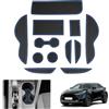 GAFAT Compatibile con Toyota C-HR 2024 2025 2026 Hybrid PHEV (Benzina) Tappetini Antiscivolo, CHR ii 2027 Tappetino Gomma per Console Centrale, Cuciture Porte, Accessori su Misura (Blu)