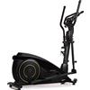 Zipro Crosstrainer Dunk Gold, Ellittico fino a 150 kg, Attrezzo cardio per la casa, Macchina da allenamento cardio, Ellittica, Cyclette, 16 livelli di resistenza