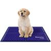 BEEWAY Tappetino rinfrescante per cani, pellicola di alluminio antigraffio, tappetino refrigerante per animali domestici, cuscinetto in gel per cani e gatti in estate calda - 50 x 40 cm