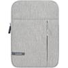 Lacdo Tablet Custodia Protettiva Borsa Compatibile con iPad Mini 7 (A17 Pro)/6/5/4/3/2, Samsung Galaxy Tab A7 Lite 8.7 / Galaxy Tab A 8, Huawei MatePad T8 Resistente agli Urti Antiurto, Grigio