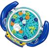 JRD&BS WINL Gioco Di Puzzle Di Labirinto 3D Per Bambini E Adulti Giocattolo Educativo Per Ragazzi E Ragazze Regali Per Bambini Labirinto GravitÀ Labirinto IQ Giocattolo (Blu)