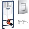 Grohe Rapid SL elemento incasso A: 113 cm, con placca di azionamento, per WC a parete, 38772001, Rapid SL; Skate Cosmopolitan [Elementi ad Incasso > per WC e Bidet]