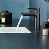 hansgrohe Talis E rubinetto lavabo 110, 71712340, 110 Talis E nero cromato spazzolato [Rubinetteria Bagno > Rubinetteria Lavabo]
