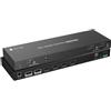 Techly Switch Hdmi Techly Matrix Idata HDMI-MX422 4x2 Hdmi 2.0 4K 60Hz 18Gbps Nero