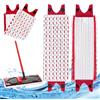 JOYSAL 3 Pezzi per Vileda Revolution Panno Ricambio, Straccio di Ricambio Microfibra Compatibile con Vileda UltraMax, UltraMax Plus and Easy Wring UltraMax Mops, per Lavaggio Sporco Pulizia Pavimento