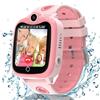 Ruopoem Smartwatch Bambini GPS, Smartwatch con SIM 4G Telefono, Smartwatch per Bambini con Videochiamata SOS IP68 Fotocamera Modalità Scuola Giochi Sveglia, Smart Watch Orologio Bambino Regali Ragazze Ragazzi