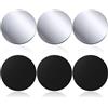 ChaneeHann Calamita per Cellulare Auto, 6 Pezzi Placche Metallo Universale Adesivo per Porta Cellulare Auto Supporto Telefono Magnetico