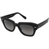 Ray-Ban State Street RB2186 901/71 | Occhiali da Sole Graduati o Non Graduati | Prova Online | Unisex | Plastica | Quadrati | Nero | Adrialenti