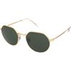 Ray-Ban Jack RB3565 919631 | Occhiali da Sole Graduati o Non Graduati | Prova Online | Unisex | Metallo | Tondi | Oro | Adrialenti