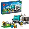 LEGO City Camion per il Riciclaggio dei Rifiuti, Camioncino Giocattolo con 3 Bidoni per la Raccolta Differenziata, Giochi Educativi per Bambini, Serie Vita Sostenibile 60386