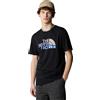 The North Face T-Shirt Mountain Line Uomo Nero