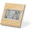Stazione meteo con sveglia Behox linea Nature personalizzate o neutre