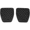 EBTOOLS per Nissan per Qashqai Pedali in Gomma, per Nissan per Qashqai Pedali Copre 1 Paio di Auto Freno Frizione Pedale Pad Copertura in Gomma per Nissan per Qashqai 2007-2016 46531JD00A Pedaliera per Niss