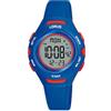 Lorus Orologio digitale al quarzo per bambini con cinturino in silicone, Blu - R2389PX9