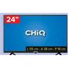 Chiq Tv Led 24' Hd Chiq Ch24232 1 Hdmi 1 Usb, Hd, 24, L 55; P 18; H 38