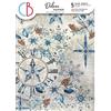 Deluxe Paper Elegance of Blue Silver A4