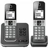 Panasonic Telefono Senza Fili Panasonic KX-TGD322 Bianco Nero Nero/Grigio