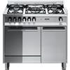 Lofra Cucina a Gas M95G/C Acciaio Inox da 90cm PRONTA CONSEGNA - Garanzia Italia