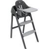 CHICCO Crescendo UP - Seggiolone Pappa da 6 mesi fino a 110 Kg Evolutivo colore nero