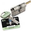 Mottura Cilindro europeo di sicurezza Champions C48 con asse rasabile 91/31 (122 mm) 5 chiavi