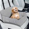 Otauoaea Seggiolino Auto per Cani di Piccola Taglia, Cuccia Cane Sicuro e Confortevole, Seggiolino Auto Cane con Cuscino Staccabile e Lavabile, Guinzaglio di Sicurezza a Clip, Tasche Portaoggetti