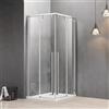 Karag Box Doccia Soft-Close H200 Doppia Scorrevole 8mm Trasparente Anticalcare