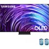 Samsung TV OLED 4K 55" QE55S95DATXZT Smart TV Wi-Fi Graphite Black 2024, Processore NQ4 AI GEN2, OLED Glare Free, Infinity One Design, Dolby Atmos
