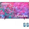 Samsung TV Crystal UHD 4K 98" UE98DU9070UXZT Smart TV Wi-Fi Graphite Black 2024, Processore Crystal 4K, 4K Upscaling, Slim Look, OTS Lite