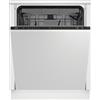 Beko b300 Lavastoviglie a scomparsa totale 60 cm, Classe D, 45dBA, 15 coperti, 6 programmi