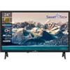 Smart-Tech 24HN10T2 TV 61 cm (24") HD Nero