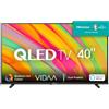 Hisense TV QLED FHD 40" 40A5KQ Smart TV, Wifi, Quantum Dot Colour, USB Type-C, Stand Reclinabile