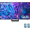 Samsung Q70D TV QLED 4K 55" QE55Q70DATXZT Smart TV Wi-Fi Black 2024, Quantum Processor 4K, 4K AI Upscaling, AirSlim Design, OTS Lite