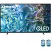 Samsung Q60D TV QLED 4K 43" QE43Q60DAUXZT Smart TV Wi-Fi Titan Gray 2024, Quantum Processor Lite 4K, 4K Upscaling, AirSlim Design, OTS Lite