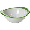 Omada Design Scolapasta in Plastica da 20,5 cm, Colapasta per Scolare Pasta, Verdure, Frutta, Lavabile in Lavastoviglie, Linea Trendy, Verde/Bianco