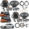 HERTZ Kit 8 Casse Altoparlanti Hertz Linea Cento Ck165 Ant+Post per Audi A3 8P dal 03