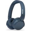 PHILIPS TAH4209BL Cuffie On-Ear wireless bluetooth leggere con isolamento acustico passivo - 55 ore di riproduzione, suono naturale, chiamate chiare, bassi dinamici, 2 ore di carica USB-C- Blu