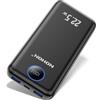 NOHON Power Bank 10000mAh Powerbank: 22.5W PD Batterie Portatile con Display LED Caricatore Ricarica Rapida USB C con 3 Uscite e 2 Ingressi Compatibile con iPhone 15 14 13 12 Mini/Pro Samsung S Tablet